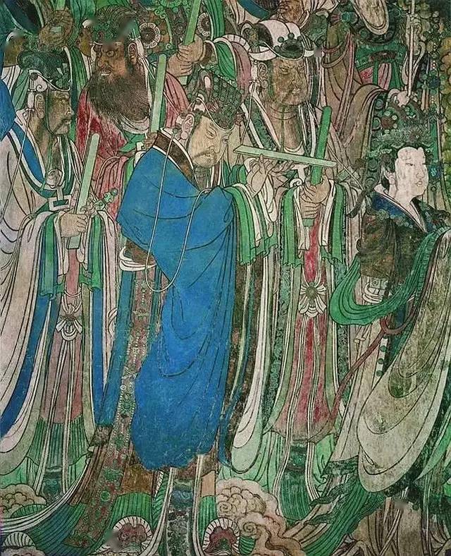 跟着诗词去旅行:永乐宫,瑰丽多姿的艺术宝库_壁画