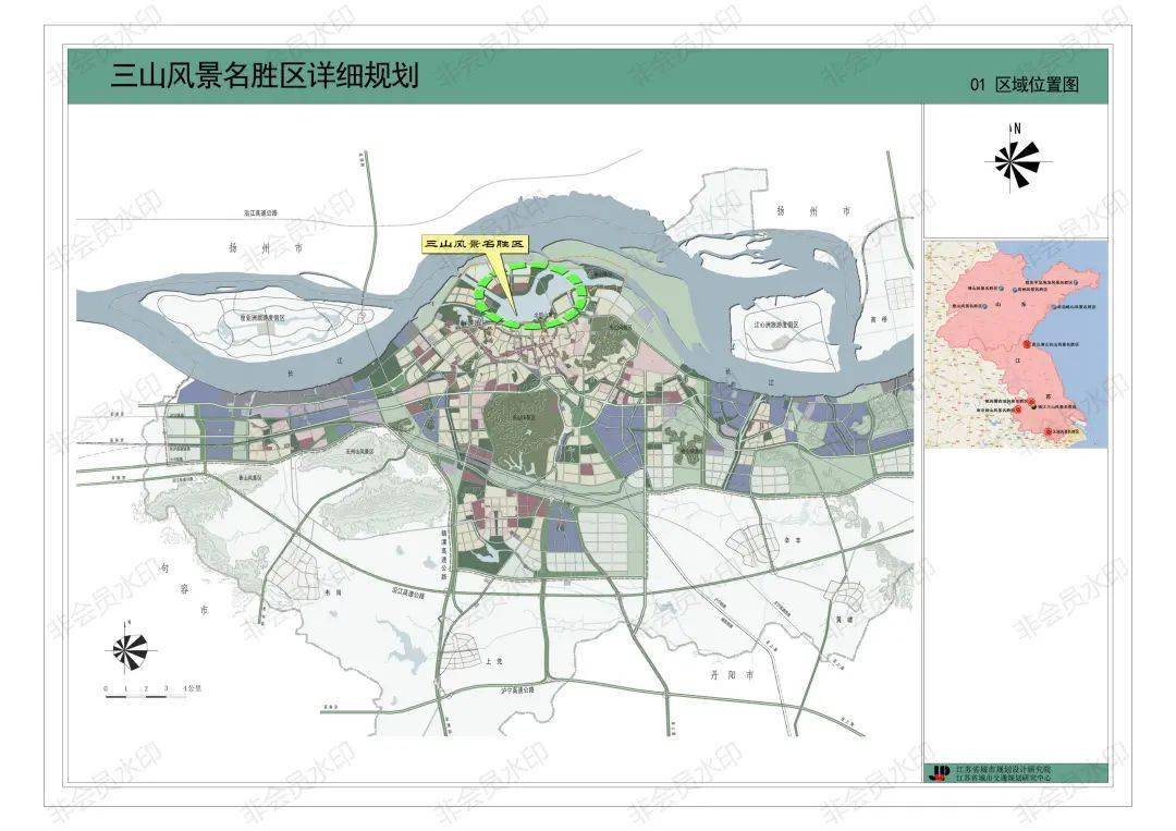 镇江市域有这些风景名胜区详细规划看这里