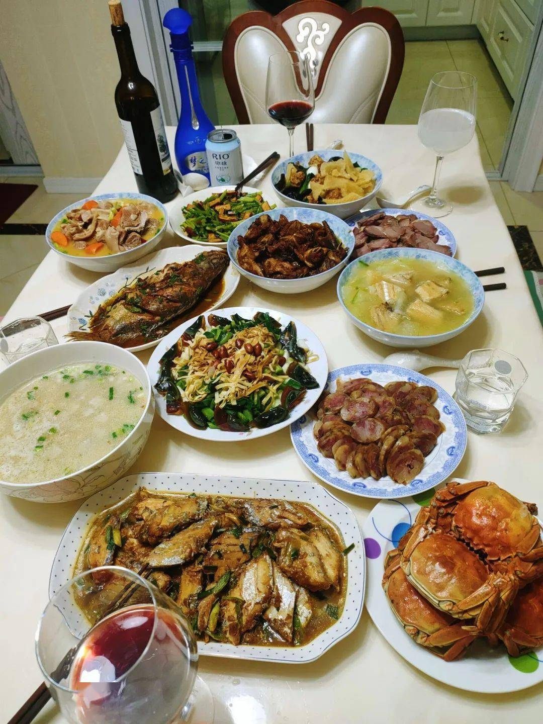 【除夕夜的年"味儿"】食品人们年夜饭的打开方式