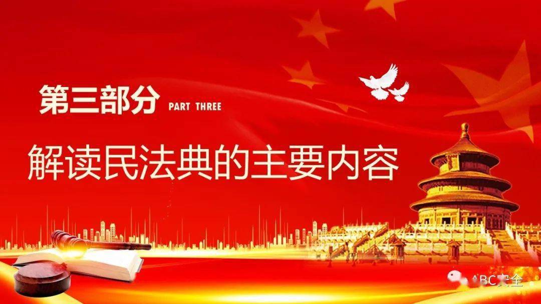 聚焦中国首部民法典|ppt