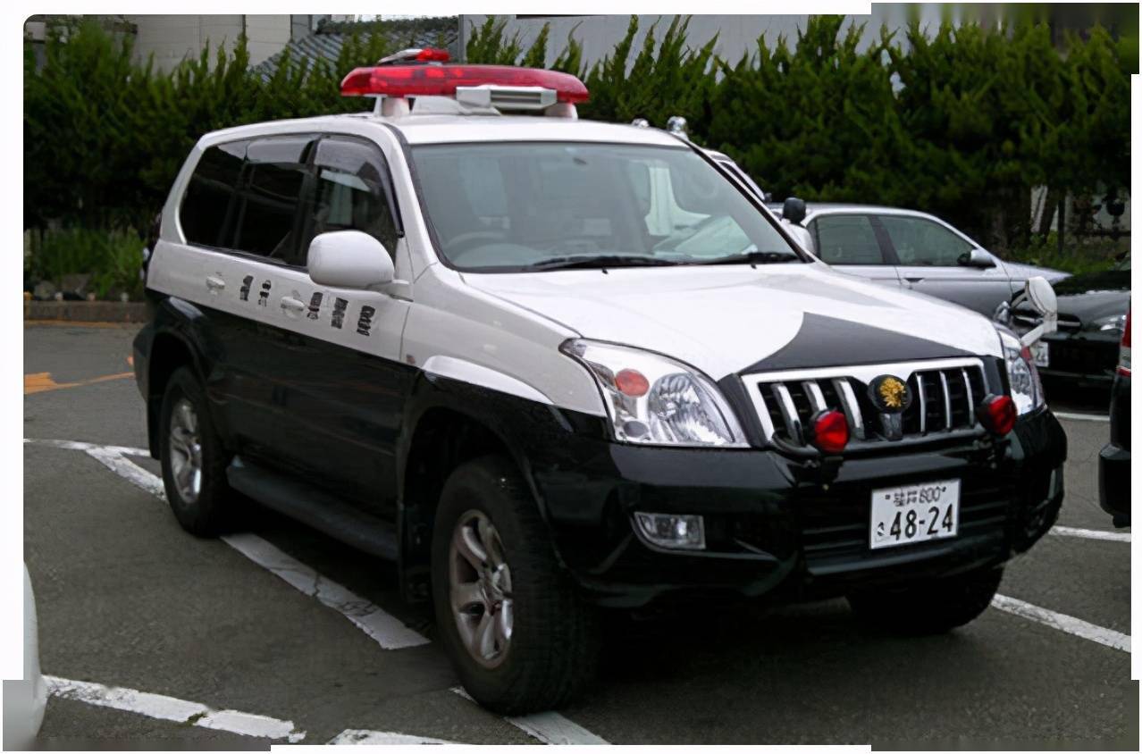 日本警车型号都在这了,丰田本田马自达,全是日本国产车