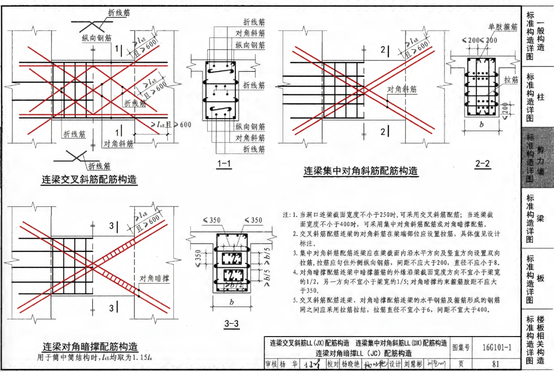 连梁超筋的处理方法交叉斜筋