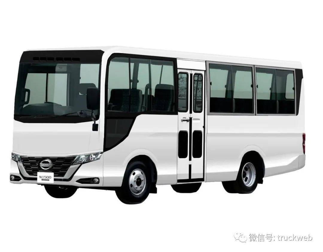 v8汽油中巴日产将推出新款中型客车nb500取代碧莲