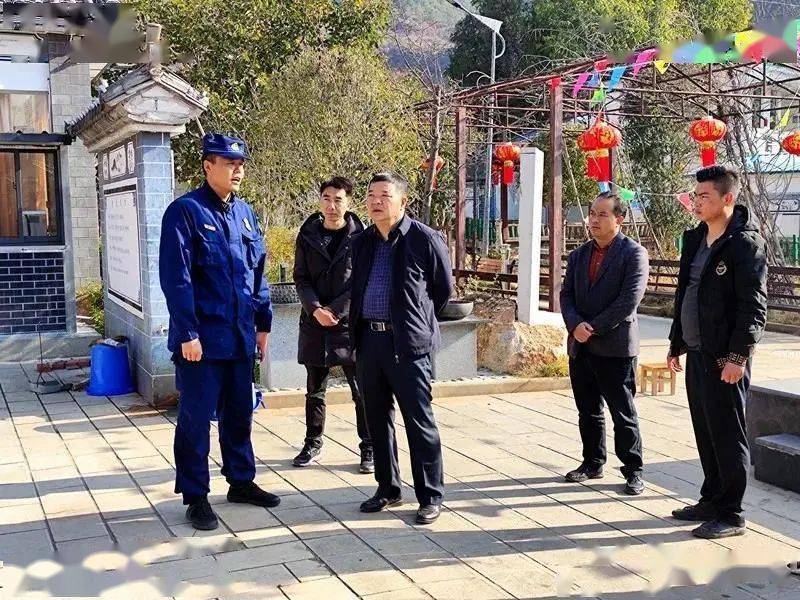 2月19日,洱源县常务副县长李灿文队深入辖区文物保护单位及传统村落