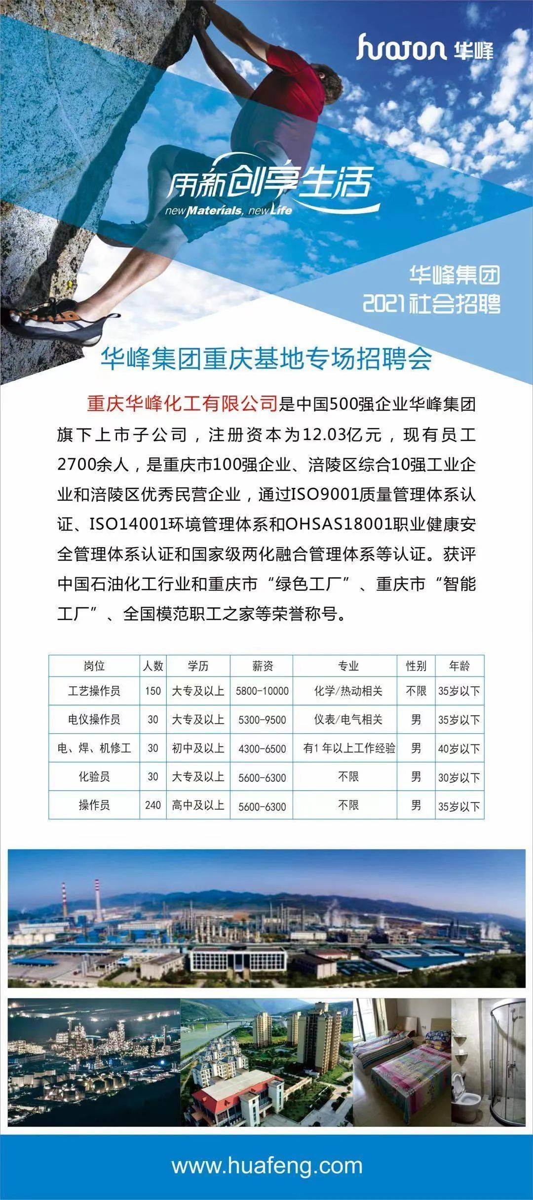 了不得~平均薪资6000元!涪陵968个就业岗位"职"等你来