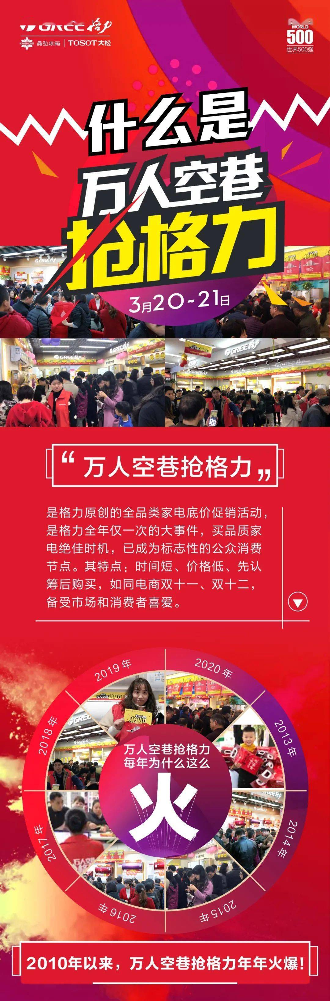 湖南人第12届万人空巷抢格力来了底价风暴一年一次