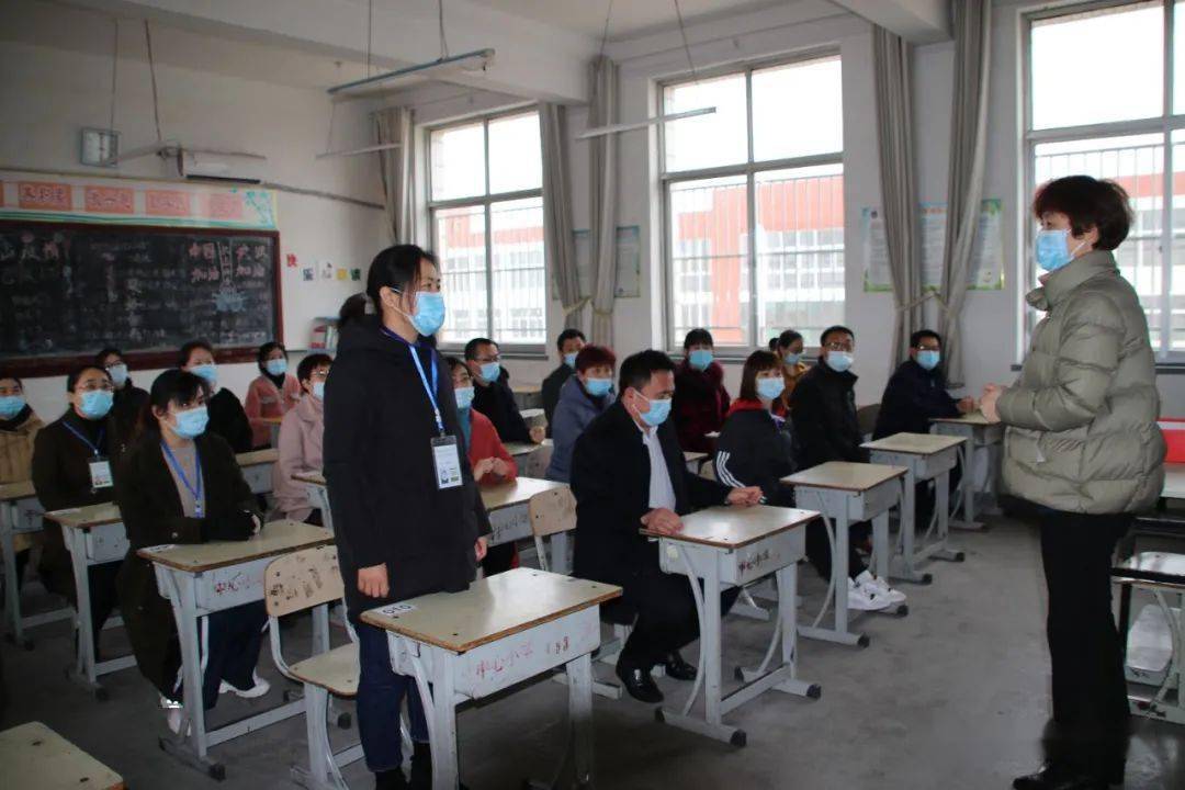 拧紧防控安全阀实战演练备开学一一王庄镇中心小学开学演练