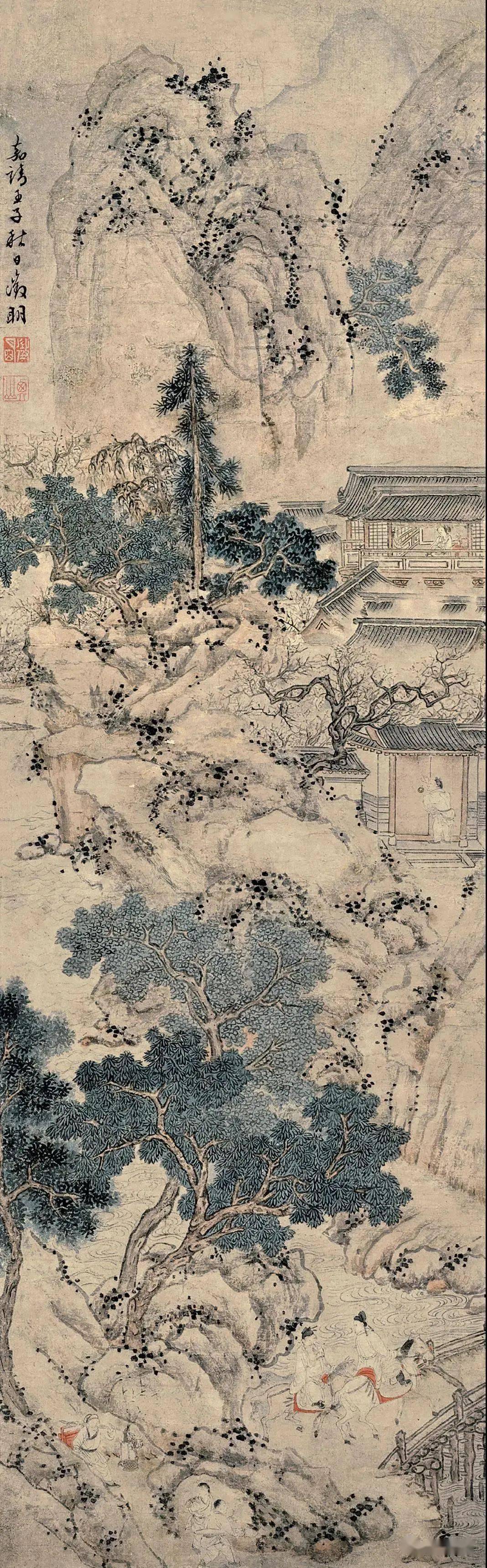 文徵明画作欣赏