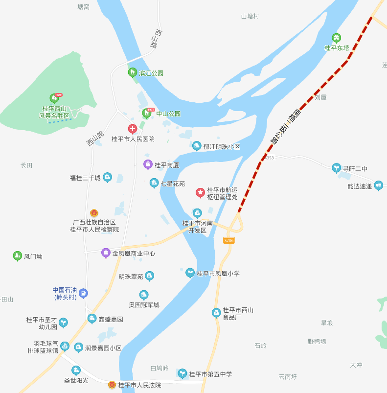 桂平东塔至蒙圩公路改扩建工程新消息…已征地丈量100亩