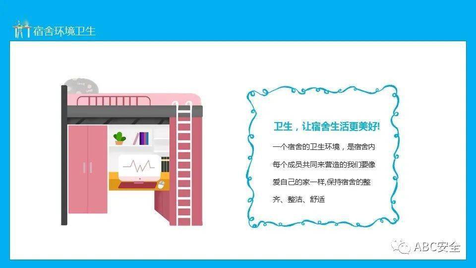 宿舍卫生与用电安全|ppt