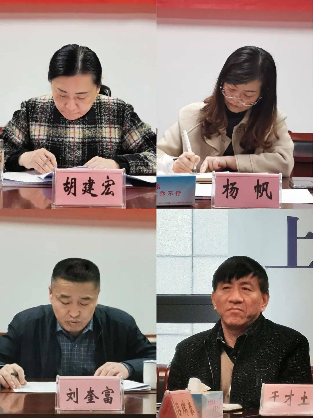 局党组书记胡建宏,局长杨帆出席会议并讲话,派驻第