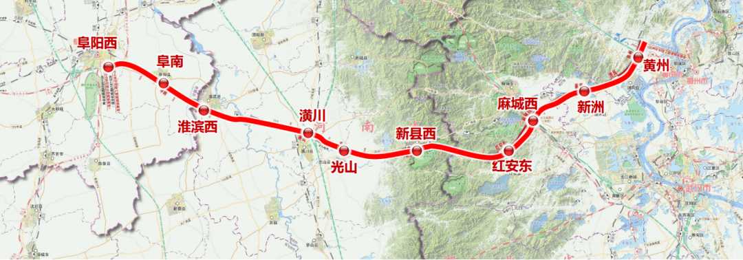 京九高铁信阳段走向基本确定,新县西来了.