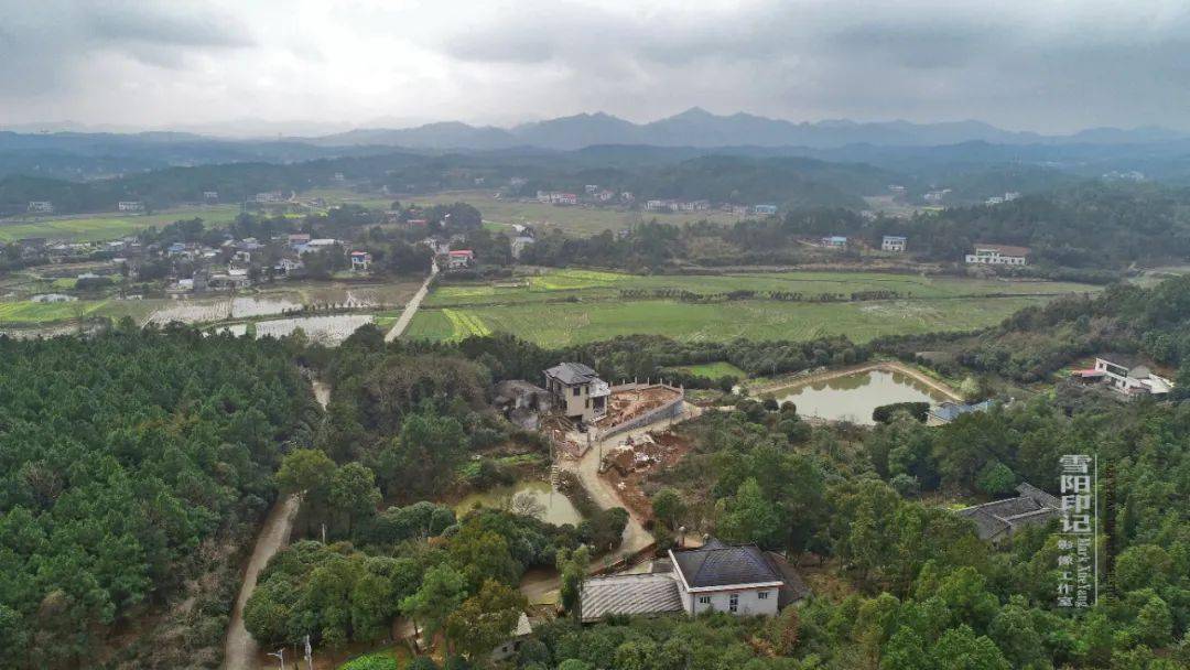 今日湘潭县平山村乌石镇67雪阳印记山水作画惹人醉举手随拍皆风景