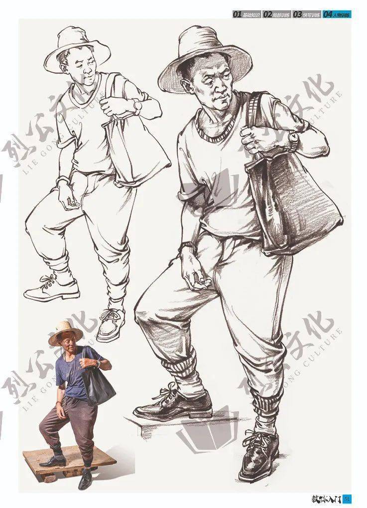 朱楚森教你入门速写临本