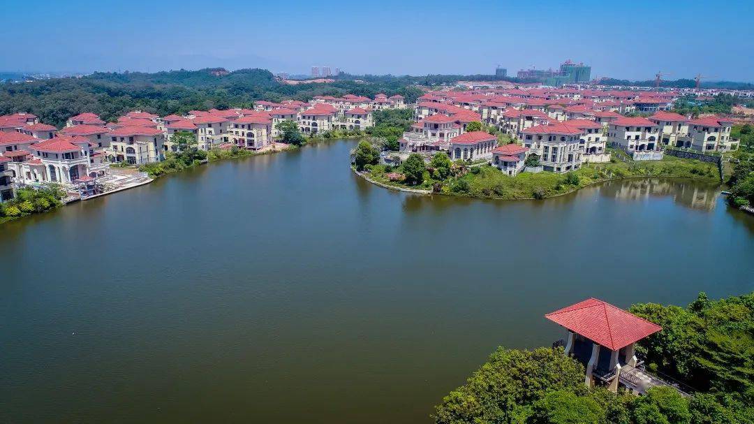 目前已有恒大山水龙盘,万科城市花园,中昂翠屿湖,美的峯景,西江华府等