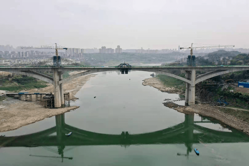 助力成渝地区双城经济圈建设!两江新区这座跨江大桥迎来新进展!