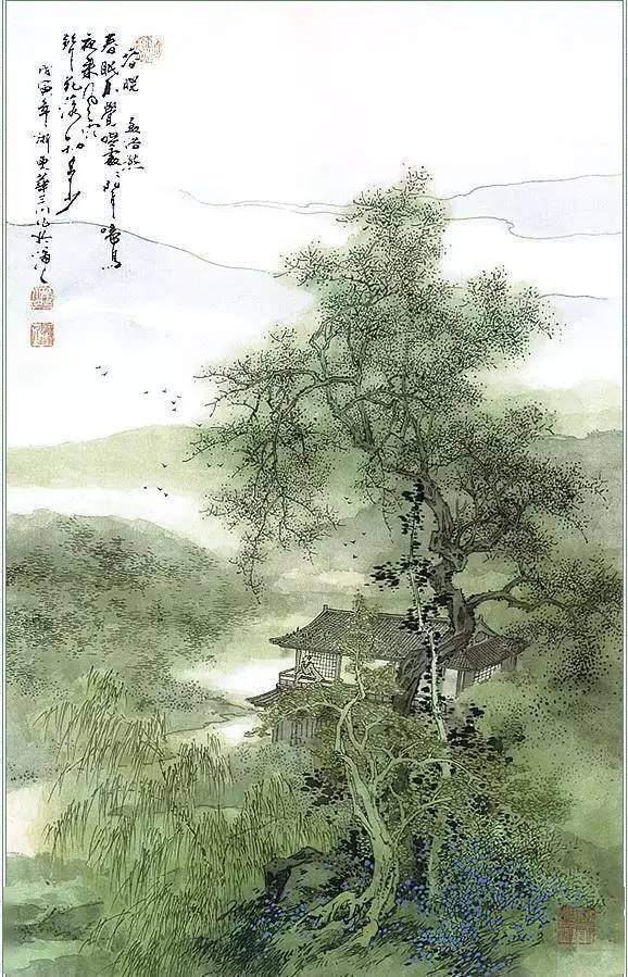 汉式诗词 | 一卷诗书入画来,几多闲情山水间