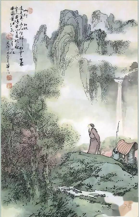 汉式诗词 | 一卷诗书入画来,几多闲情山水间