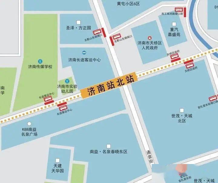 济南地铁2号线站点出入口信息来了!快看哪个离你家最近