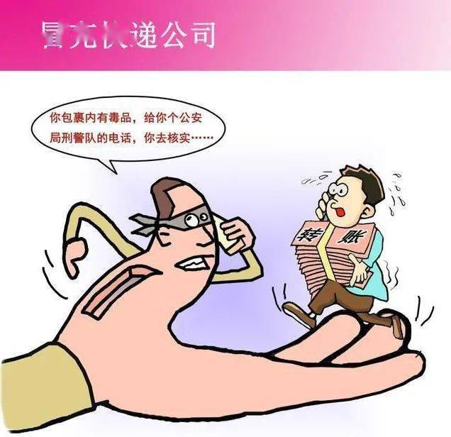 防范电信诈骗宣传漫画