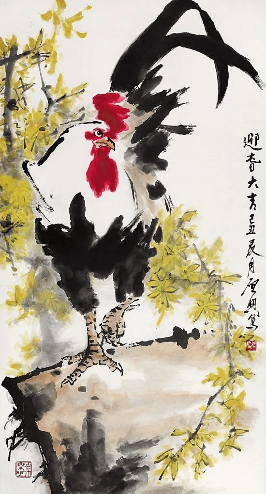 乍启典绘画作品欣赏