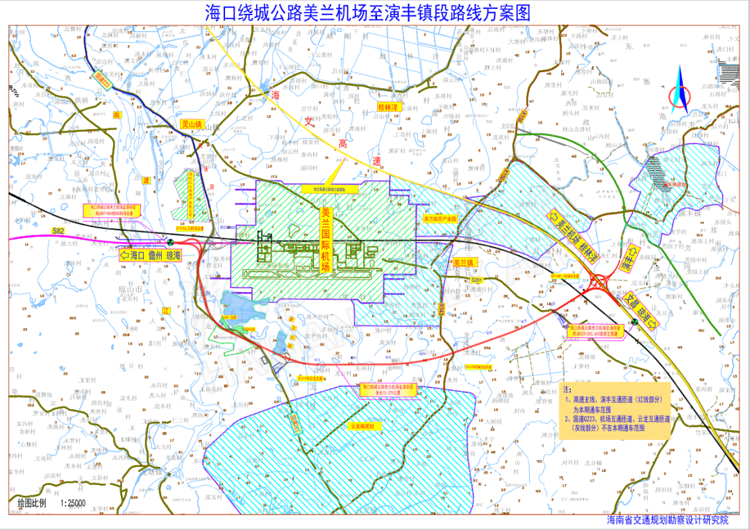 海口绕城公路二期工程主线正式通车!