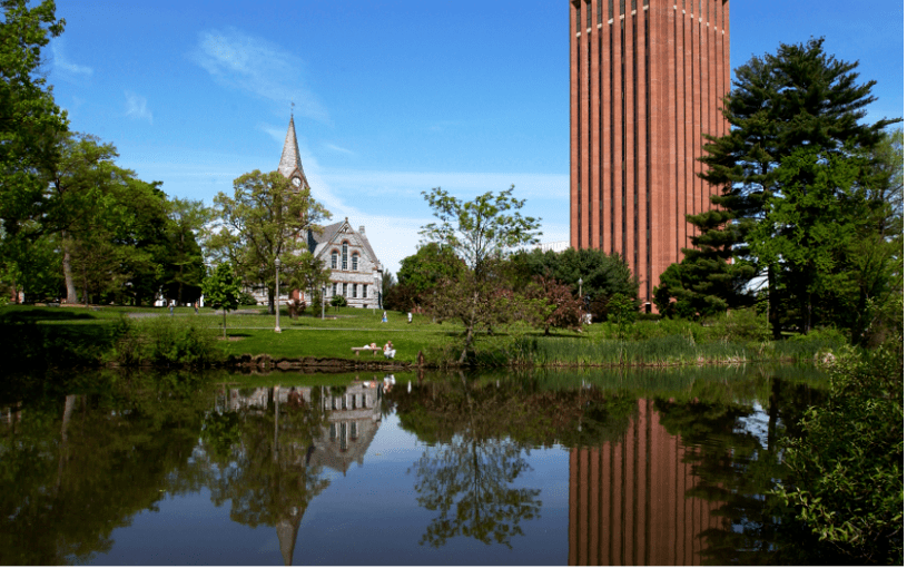 分校等,始建于1863年,坐落在美国马萨诸塞州的阿默斯特镇(amherst),是