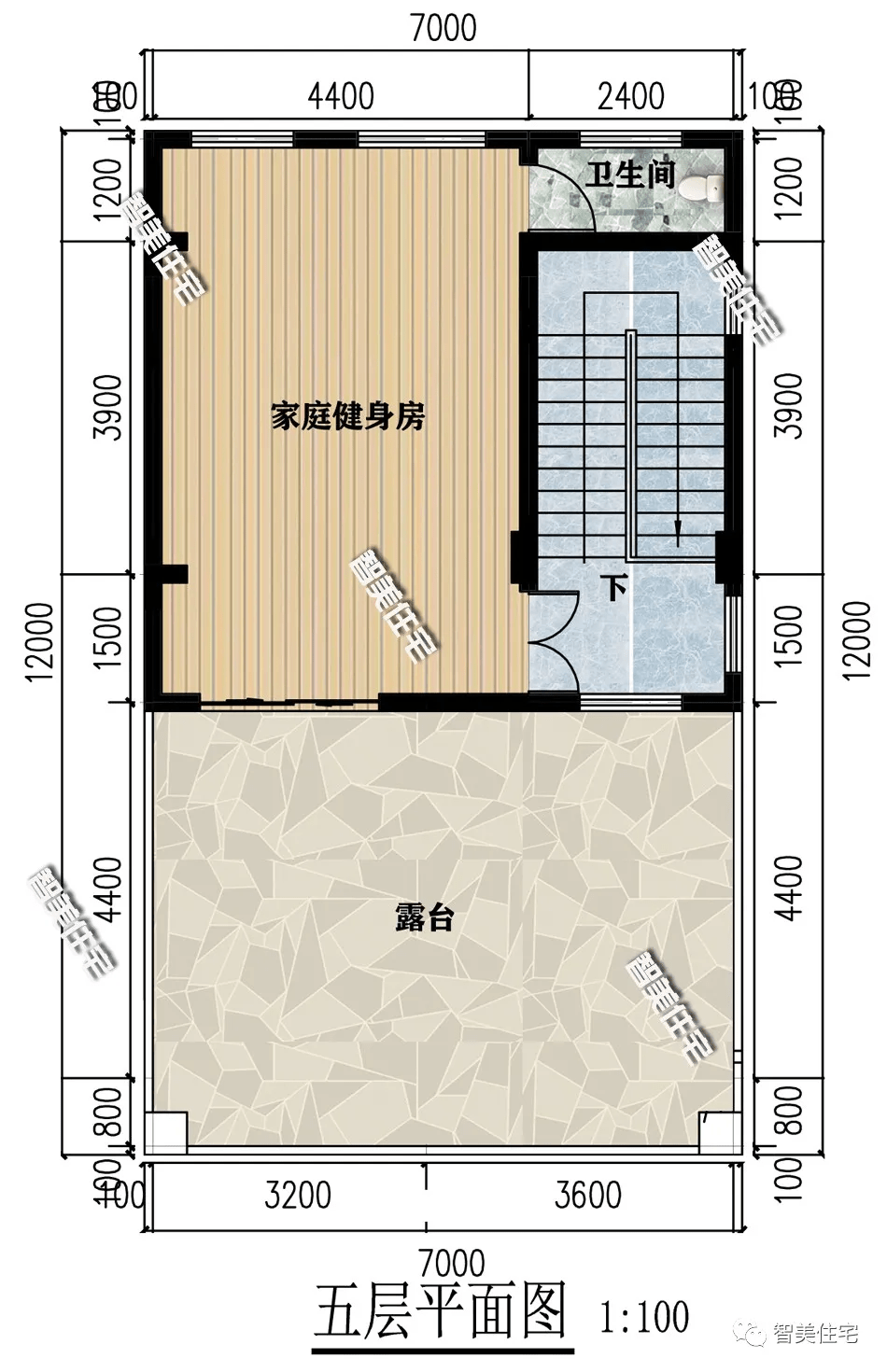 宽7-8米左右,平屋面设计的多层别墅,适合自住 招租