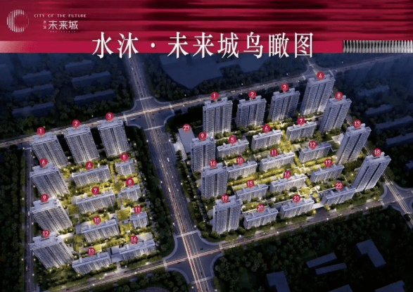 城南宁淮聚集区水沐未来城5栋楼价格曝光,其中,3,4,8号楼为高层,精装