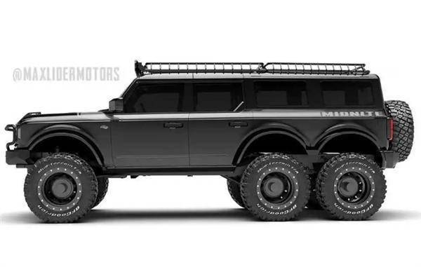 侠盗猎车手罪恶都市同款福特6x6越野车曝光