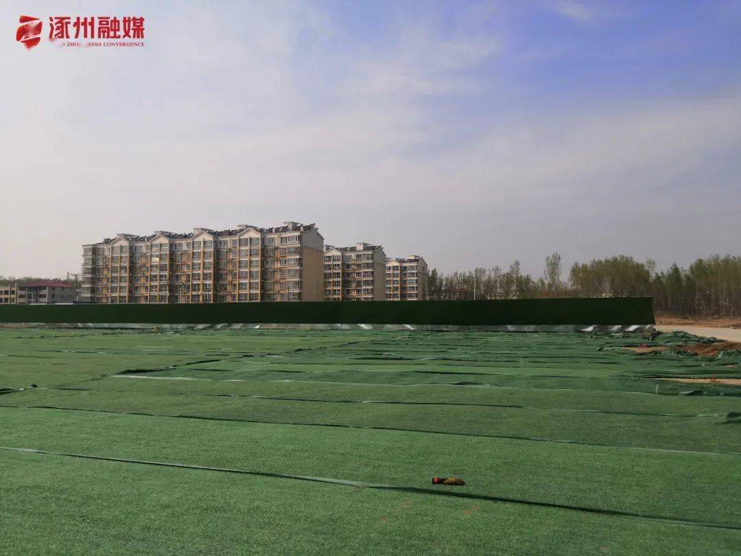 涿州正在新建一条城市主干路