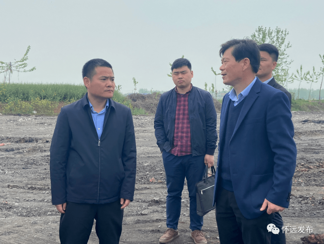 现场督办县长高东升前往这些地方