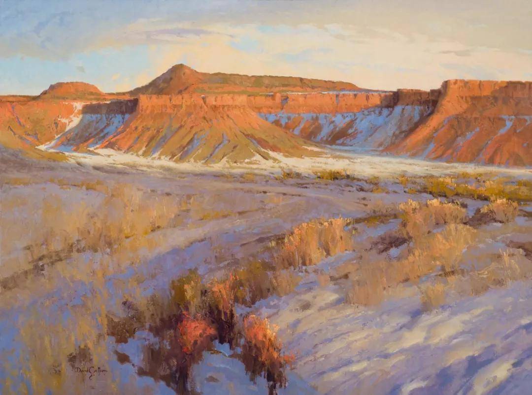 美国画家大卫格里芬风景油画作品欣赏