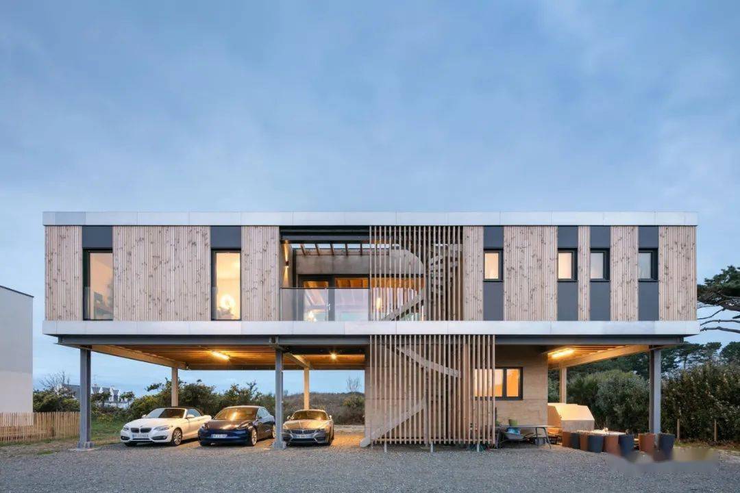 用钢木结构筑就环保节能的观海现代住宅