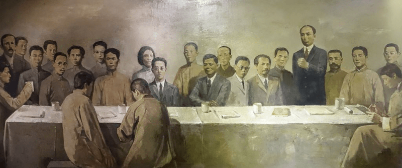 【奋斗百年路 启航新征程】美术经典中的党史 | 中国共产党的创建和