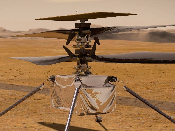 表现全面提升 美国火星直升机成功完成第二次飞行
