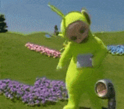 搞笑gif姑娘你不适合穿高跟鞋啊