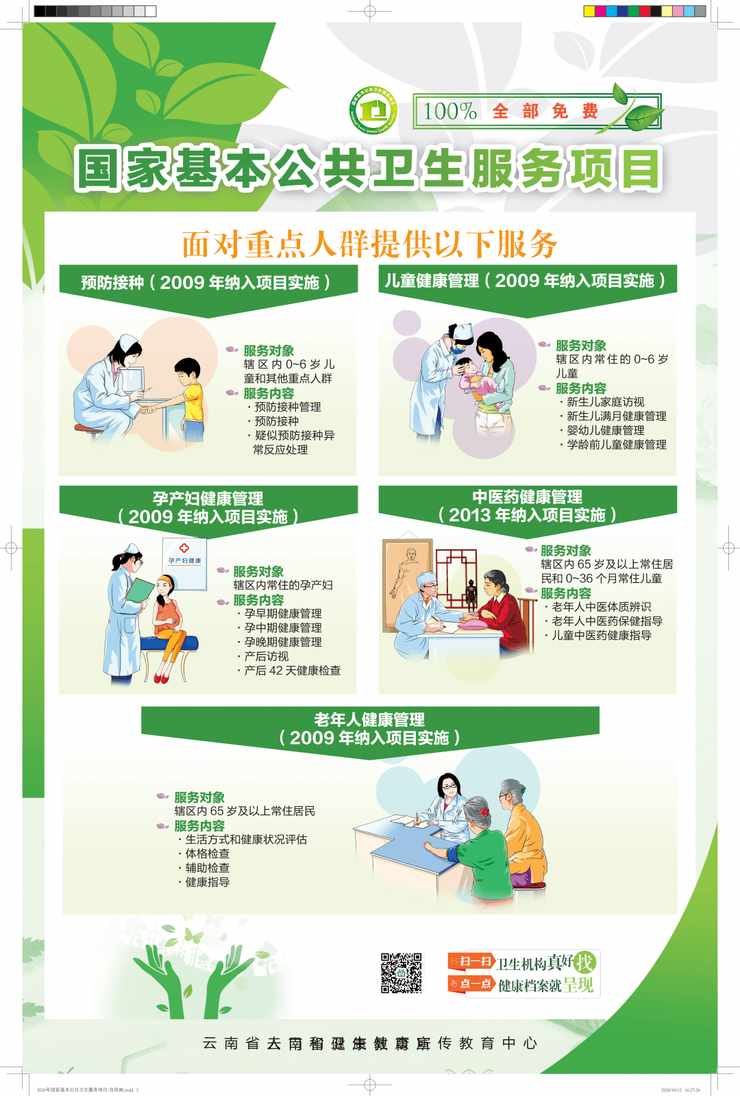 云南省2021年基本公共卫生服务项目宣传月活动来了!