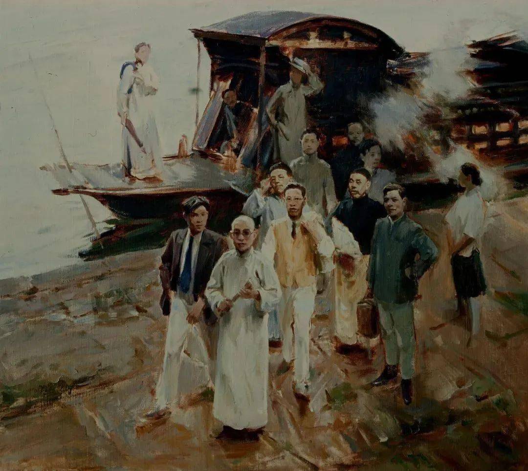 学习党史 | 美术经典中的党史_启航