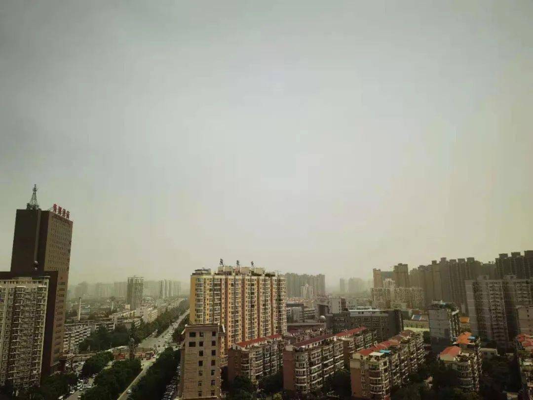 今日咸阳市区天气实况图