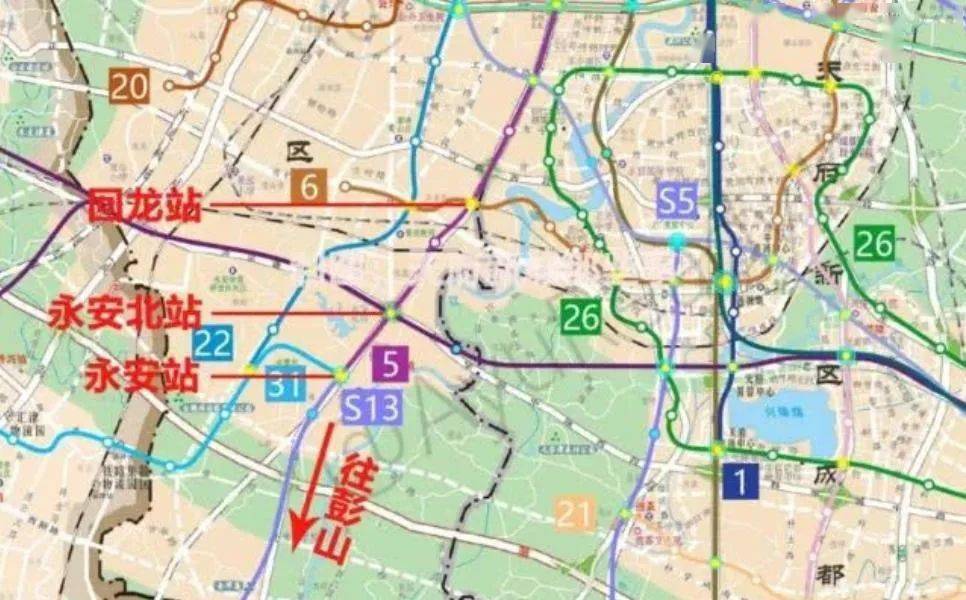 5号线南延线成都地铁4号线西延线大致走向为南北走向,线路大致沿温江