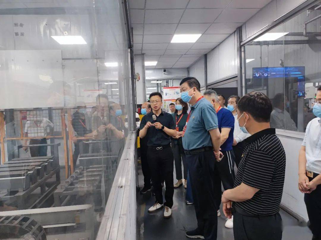 吉振华带队调研工业领域场域载体暨重大项目建设情况