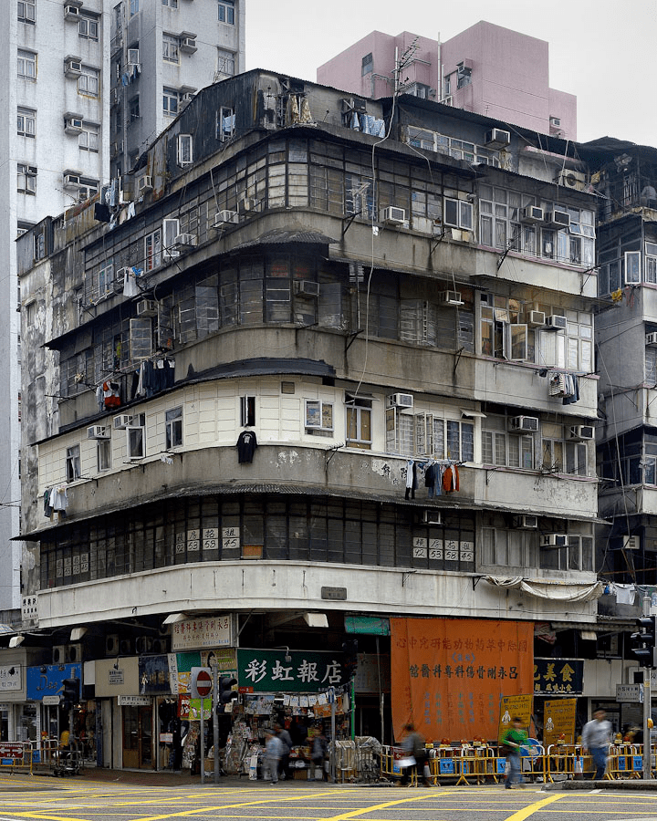 香港,城市中的旧楼 | 摄影大师michael wolf