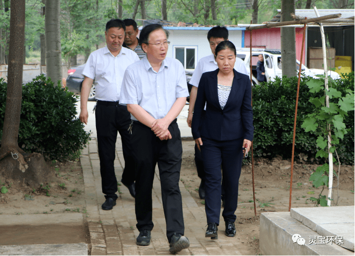 三门峡市政协副主席董树良调研灵宝市生态环境问题整改工作