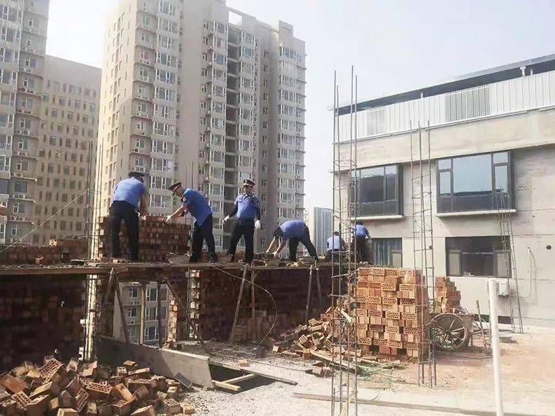 姚孟村一村民自建房被拆除!