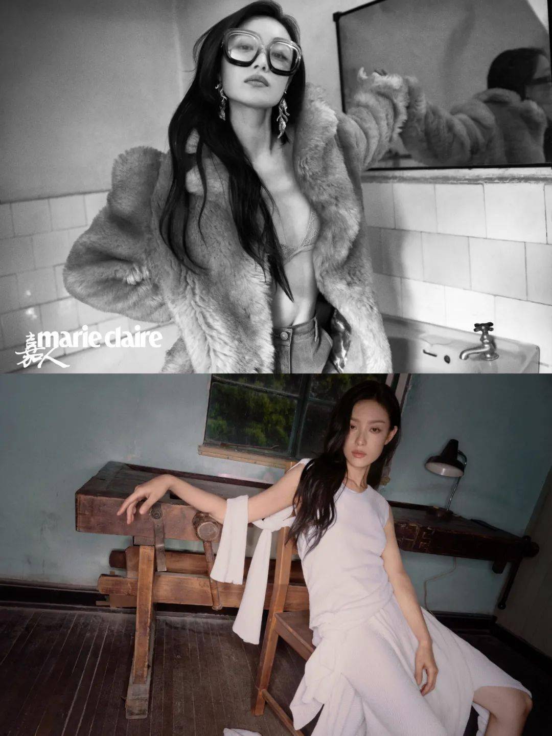 倪妮| 《嘉人marieclaire》三封,每当变幻时,便知时光