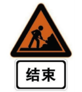 二,车道数变少标志