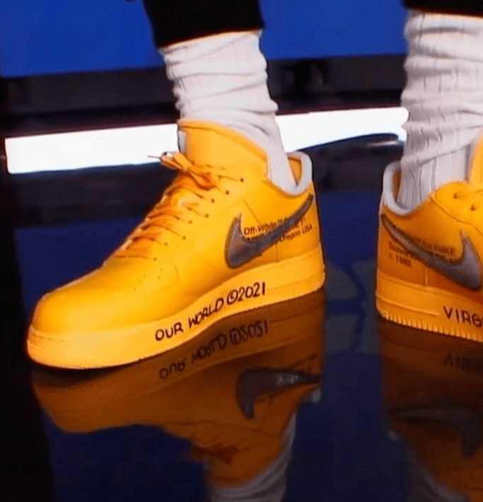 off-white x 耐克af1"搞黄色"实锤发售,稳了稳了!