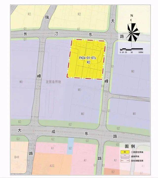 《奉化区岳林街道大成路两侧地段控制性详细规划》 (fh24-01-07c等