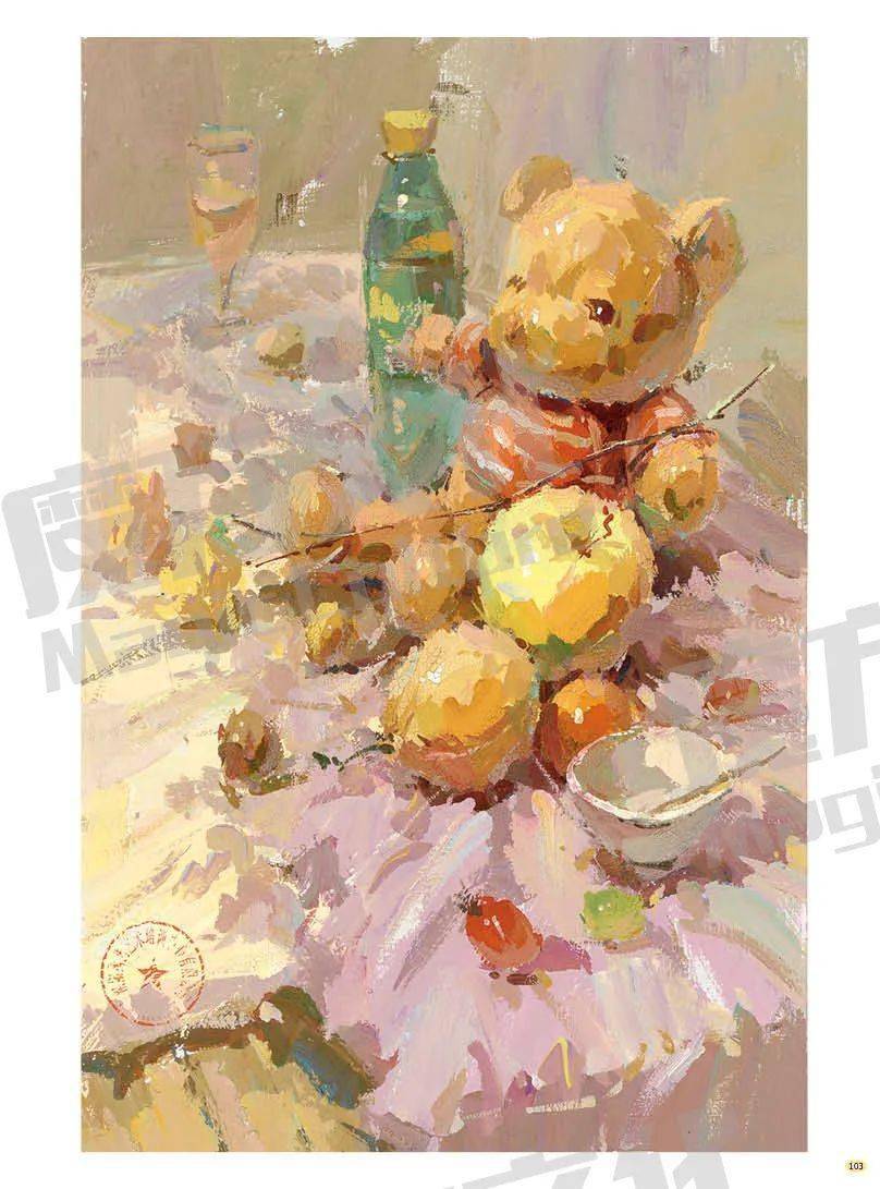 景又飞景又飞色彩静物画面丰富有氛围塑造扎实颜色直接易学内容实用又